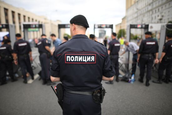 Митинг в поддержку журналистов в Москве