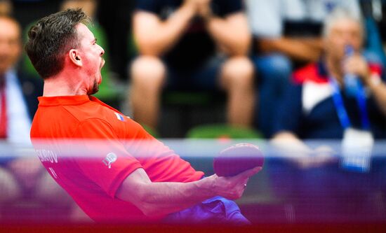 II Европейские игры. Настольный теннис