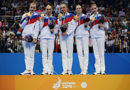 II Европейские игры. Художественная гимнастика. Отдельные виды