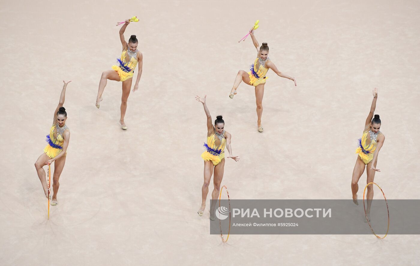 II Европейские игры. Художественная гимнастика. Отдельные виды