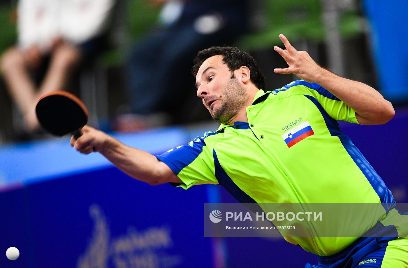 II Европейские игры. Настольный теннис