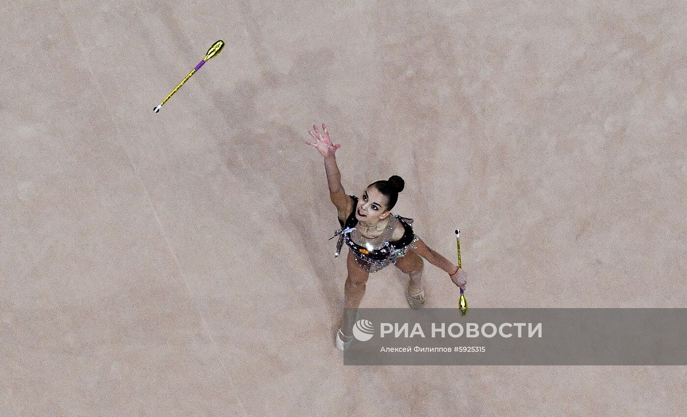 II Европейские игры. Художественная гимнастика. Отдельные виды