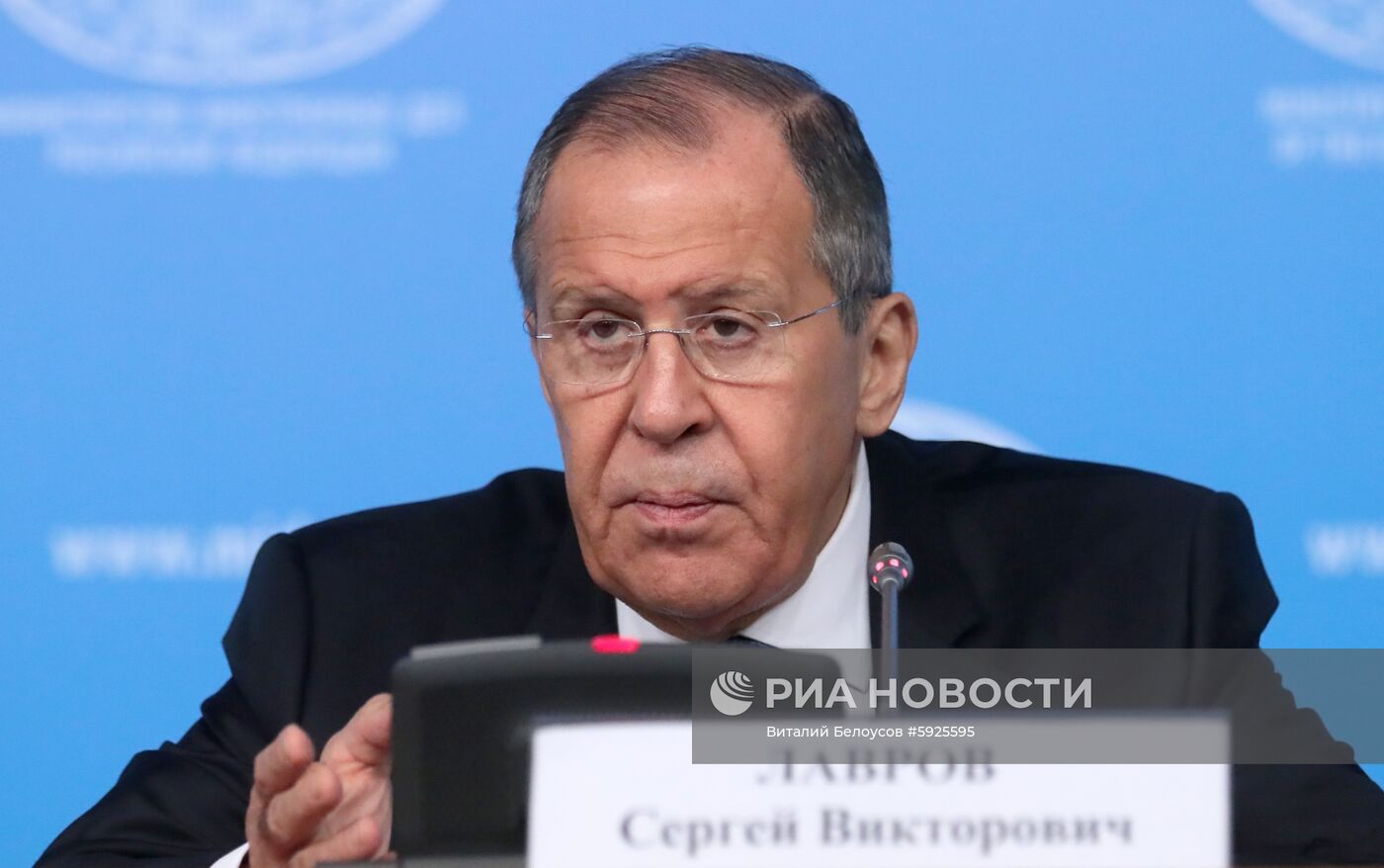 Встреча главы МИД РФ С. Лаврова с руководителями некоммерческих организаций