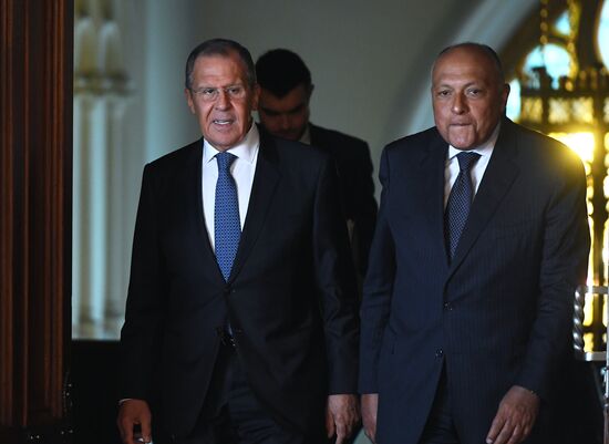 Встреча министров иностранных дел и обороны РФ и Египта