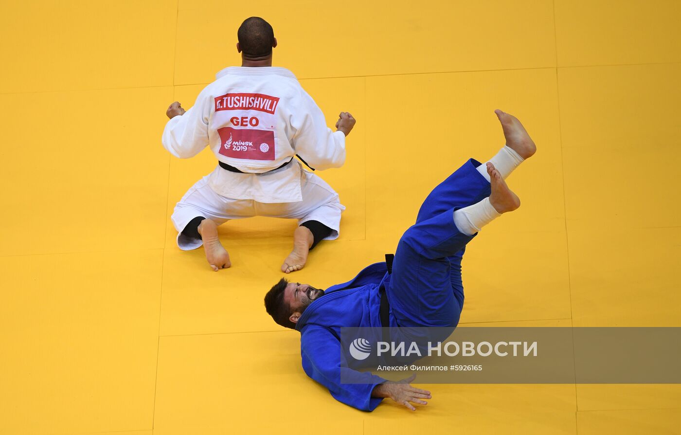 II Европейские игры. Дзюдо