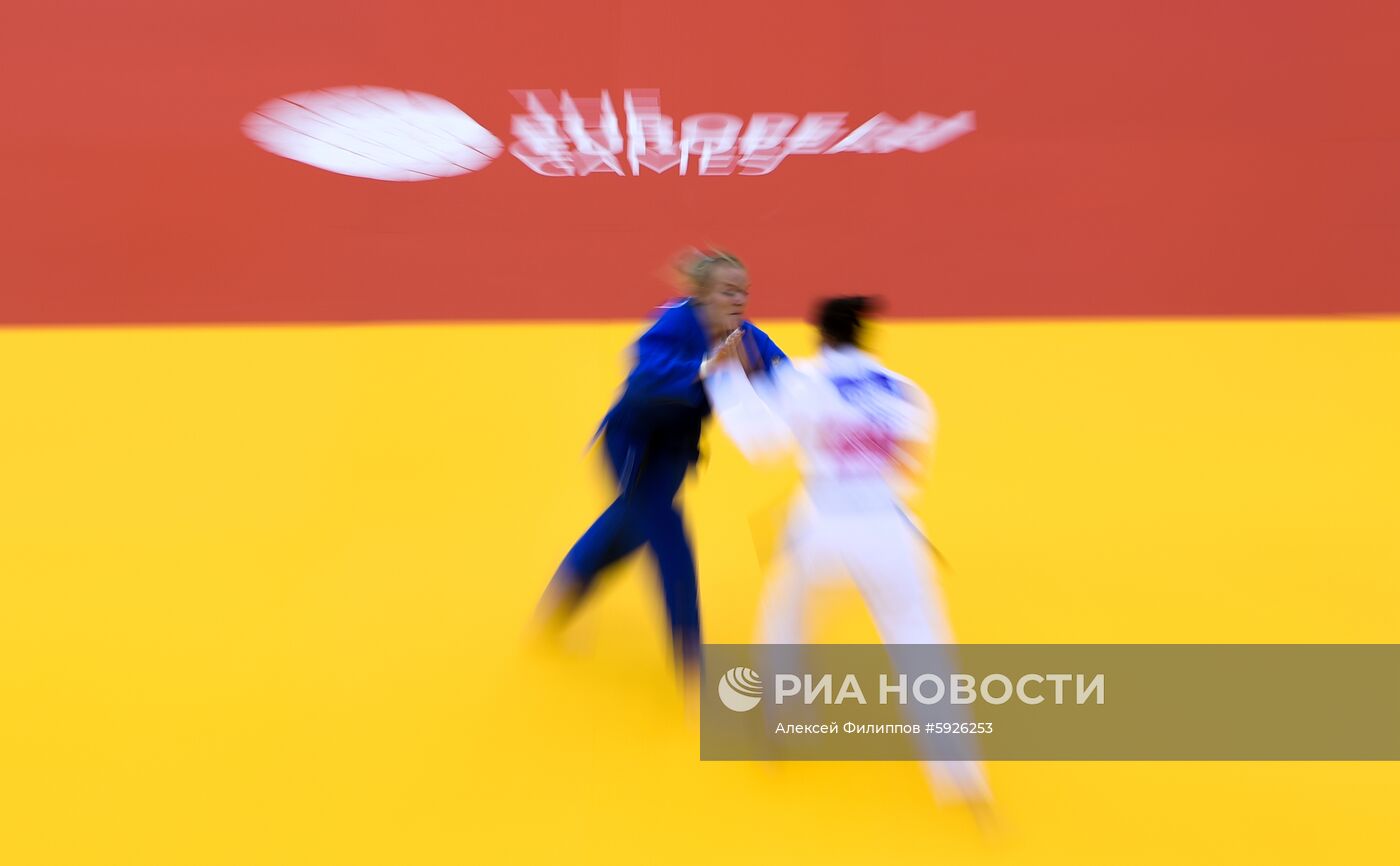 II Европейские игры. Дзюдо