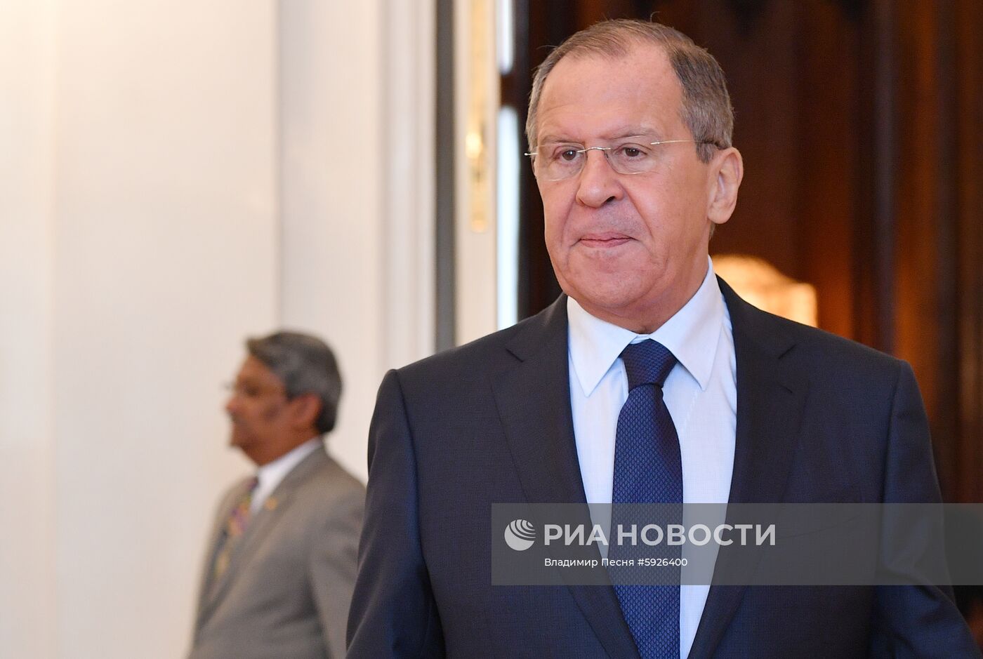 Встреча глав МИД РФ и Мальдив С. Лаврова и А.Шахида