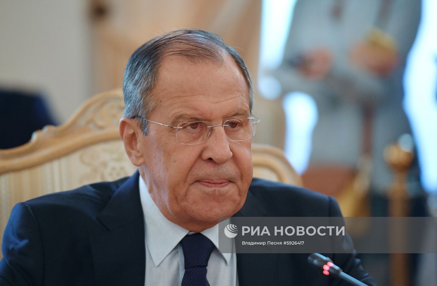 Встреча глав МИД РФ и Мальдив С. Лаврова и А.Шахида