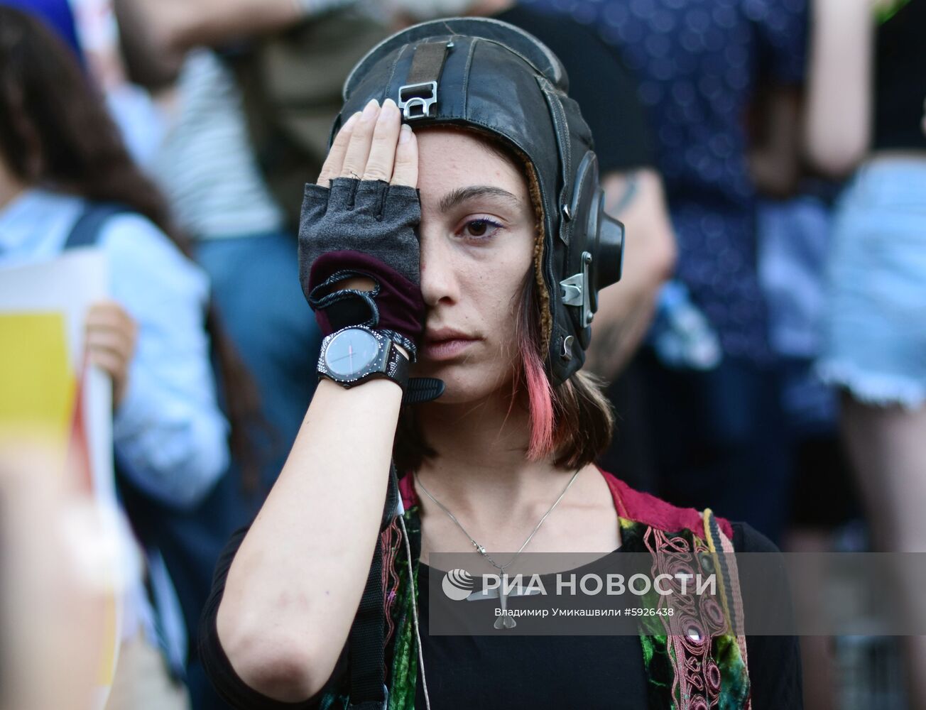 Акция протеста в Тбилиси