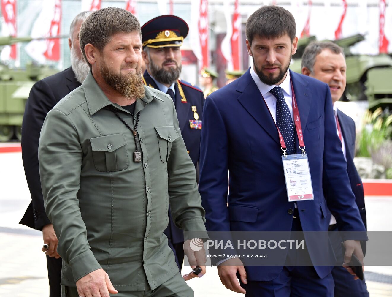 Открытие международного военно-технического форума "Армия-2019"