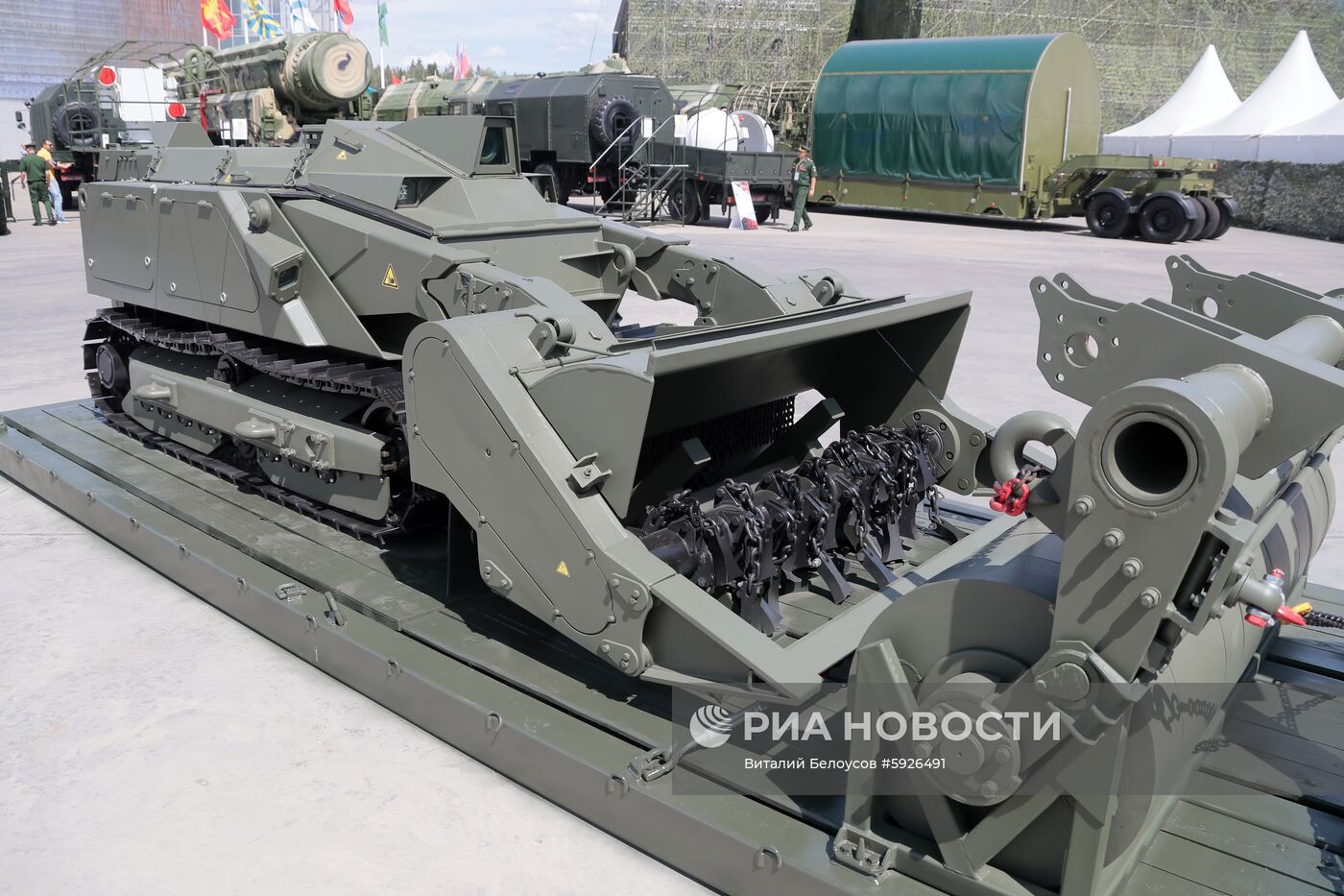 Открытие международного военно-технического форума "Армия-2019"