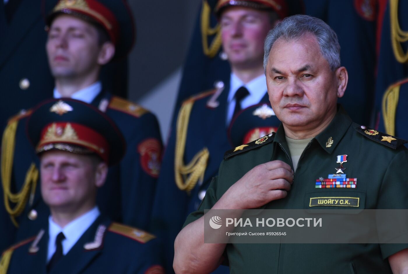 Открытие международного военно-технического форума "Армия-2019"