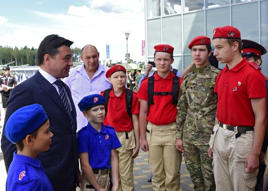 Открытие международного военно-технического форума "Армия-2019"