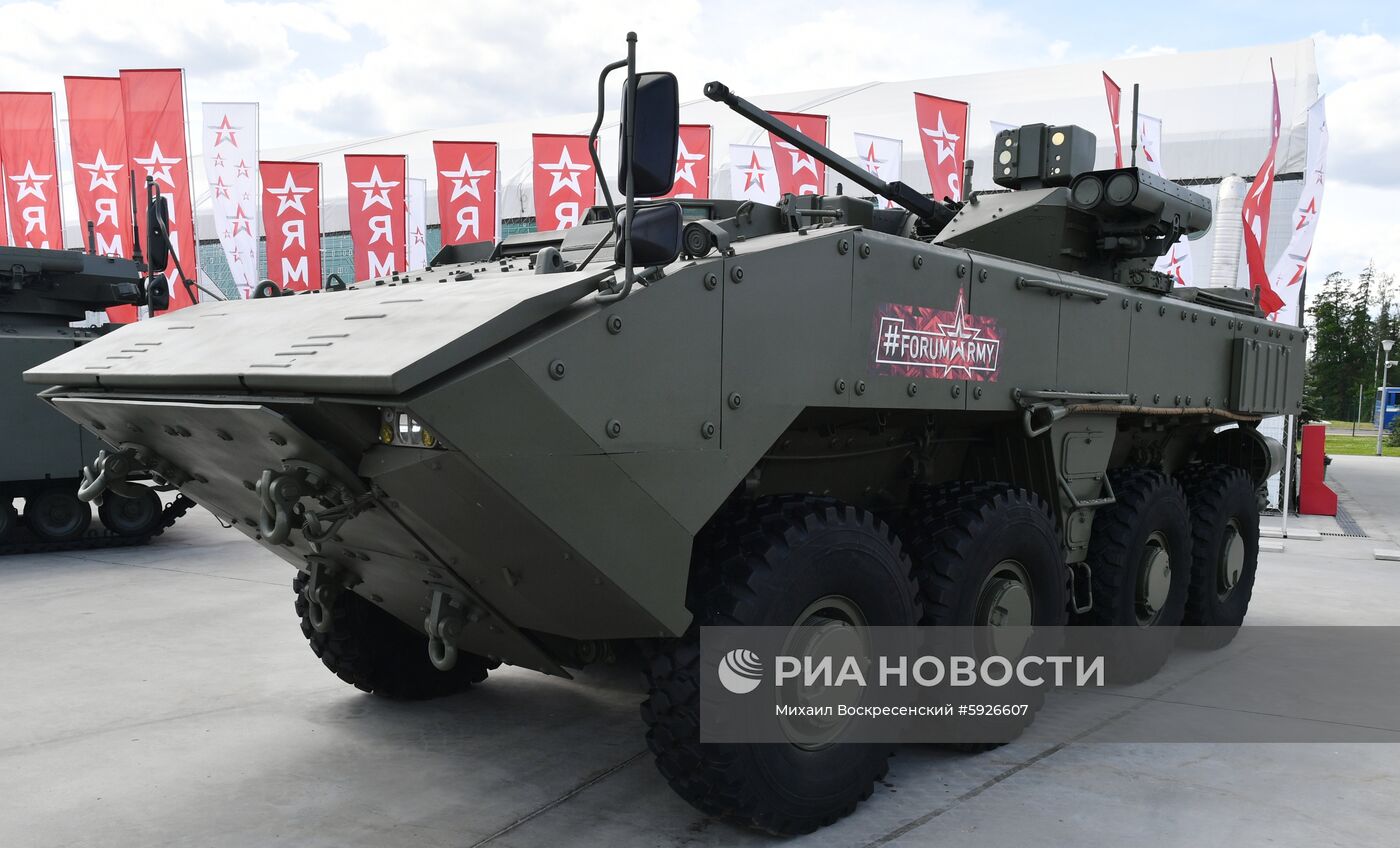 Открытие международного военно-технического форума "Армия-2019"