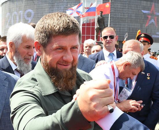 Открытие международного военно-технического форума "Армия-2019" 