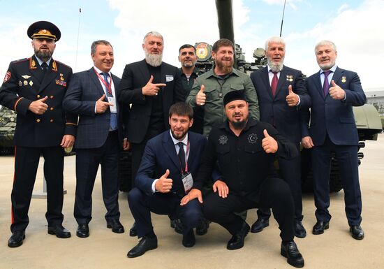 Открытие международного военно-технического форума "Армия-2019" 