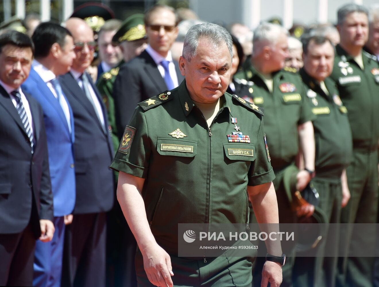 Открытие международного военно-технического форума "Армия-2019"