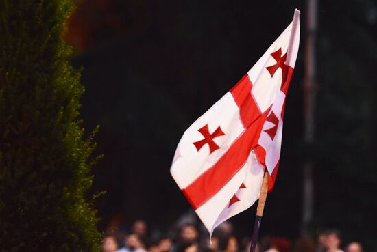  Акция протеста в Тбилиси