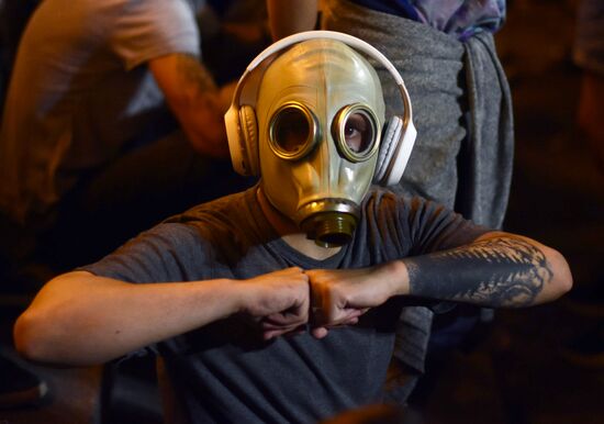  Акция протеста в Тбилиси