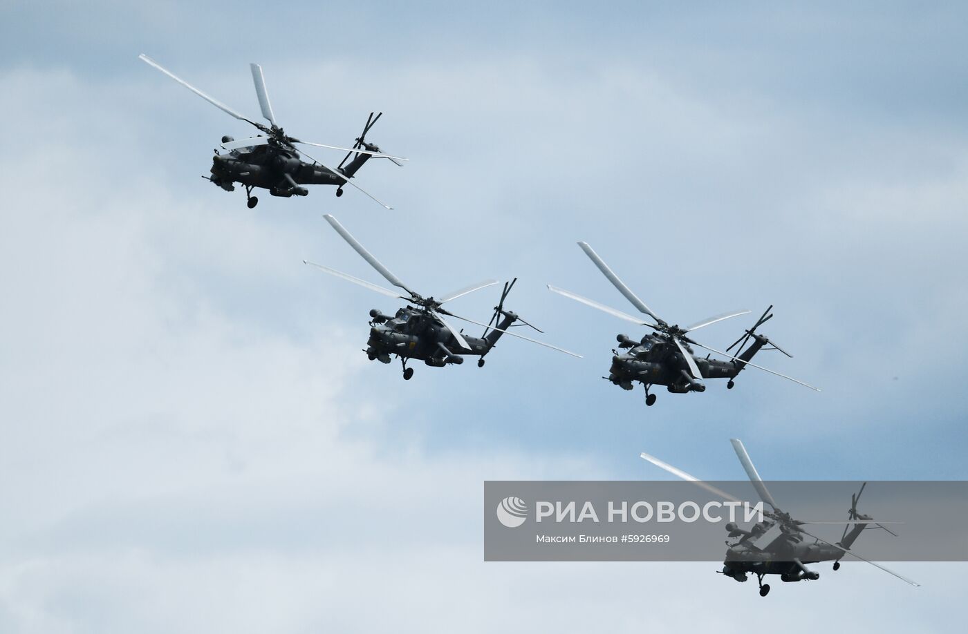 Открытие международного военно-технического форума "Армия-2019"