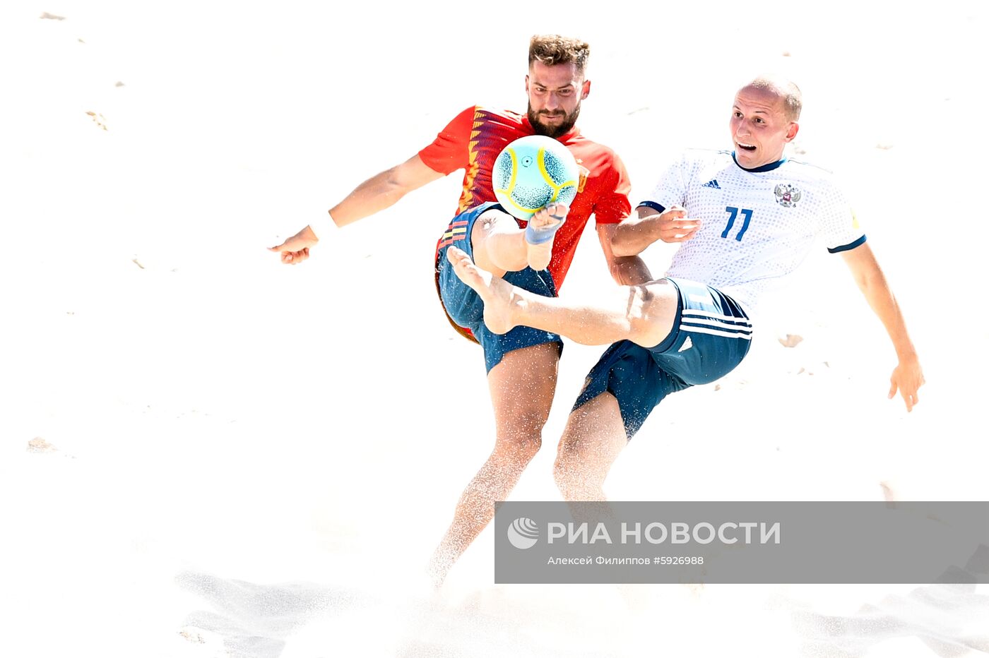 II Европейские игры. Пляжный футбол. Матч Испания - Россия