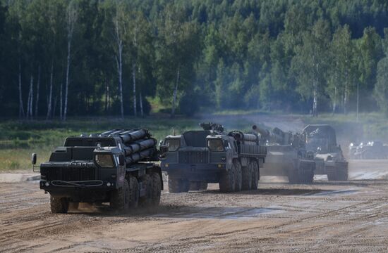Открытие международного военно-технического форума "Армия-2019"