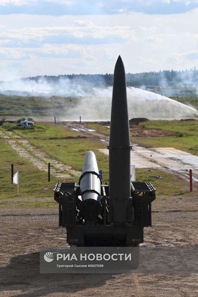 Открытие международного военно-технического форума "Армия-2019"