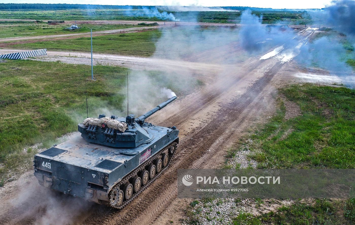Открытие международного военно-технического форума "Армия-2019"