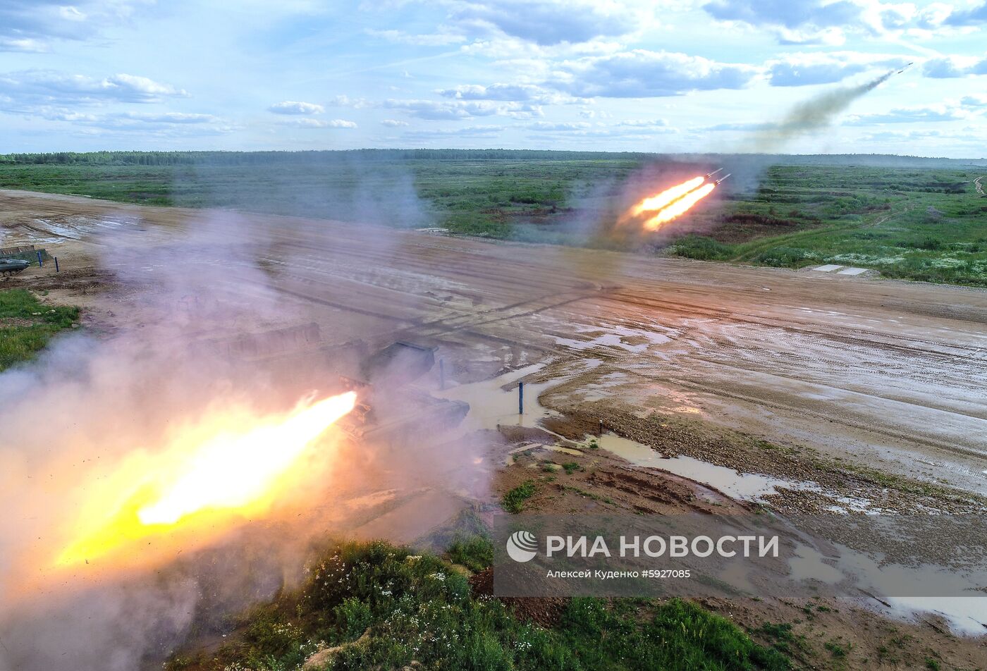 Открытие международного военно-технического форума "Армия-2019"