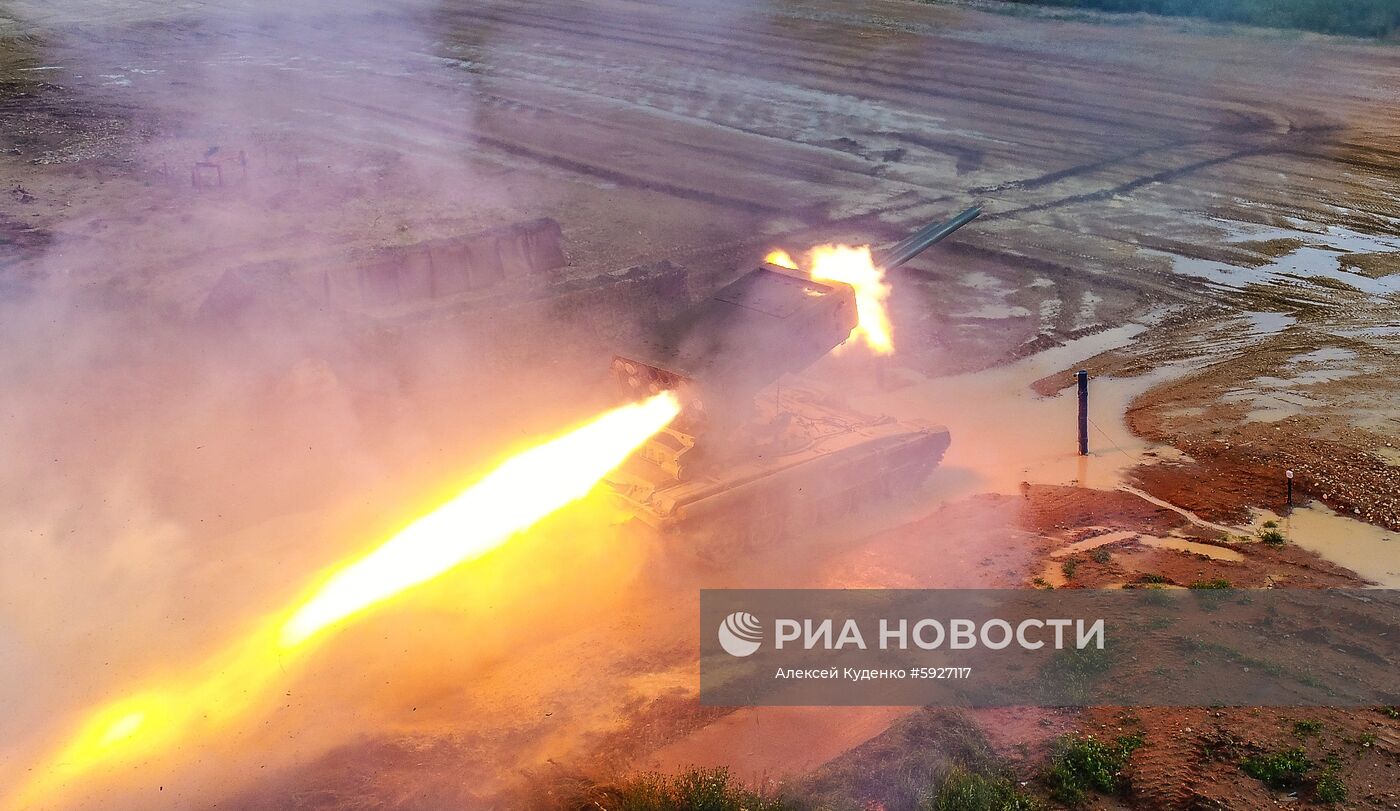 Открытие международного военно-технического форума "Армия-2019"