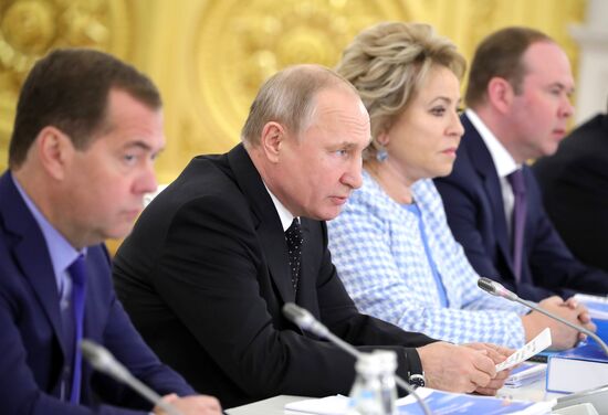 Заседание Госсовета РФ по вопросу модернизации дорожного движения