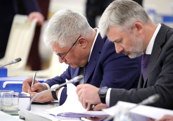 Заседание Госсовета РФ по вопросу модернизации дорожного движения