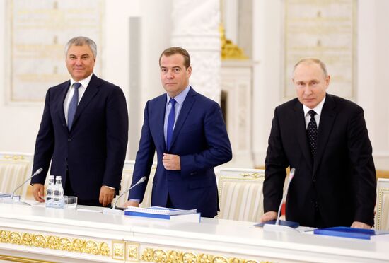 Заседание Госсовета РФ по вопросу модернизации дорожного движения