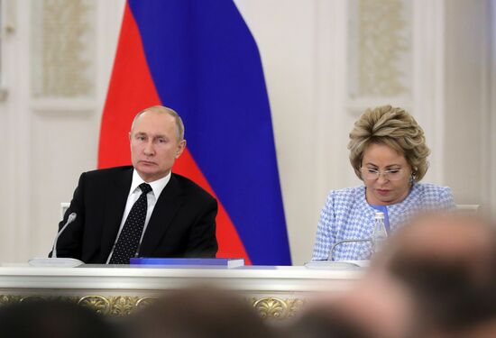 Заседание Госсовета РФ по вопросу модернизации дорожного движения