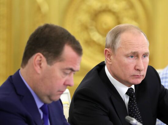 Заседание Госсовета РФ по вопросу модернизации дорожного движения