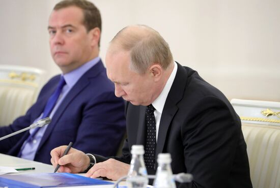 Заседание Госсовета РФ по вопросу модернизации дорожного движения