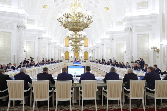 Заседание Госсовета РФ по вопросу модернизации дорожного движения