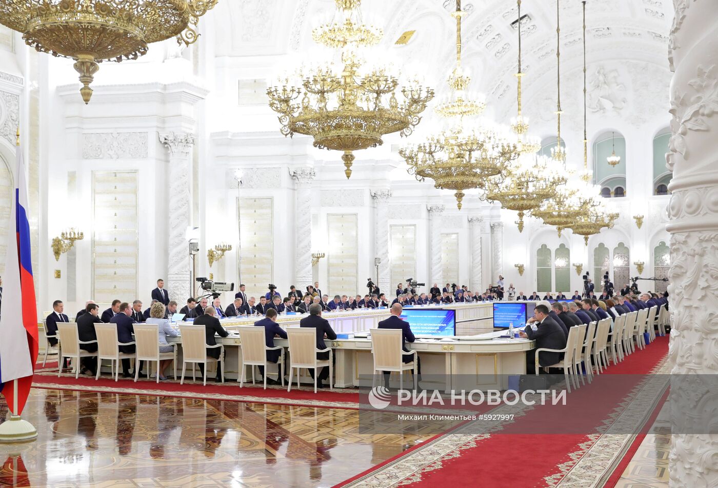 Заседание Госсовета РФ по вопросу модернизации дорожного движения