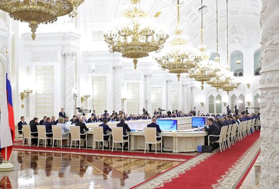 Заседание Госсовета РФ по вопросу модернизации дорожного движения