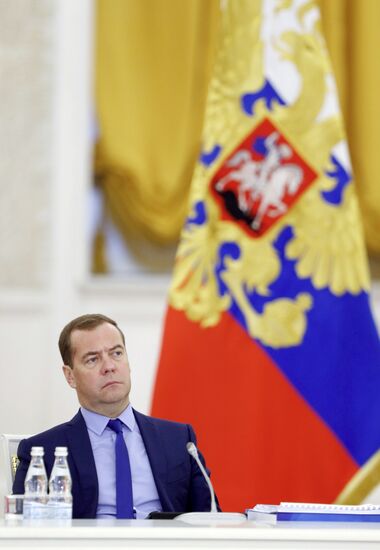 Заседание Госсовета РФ по вопросу модернизации дорожного движения