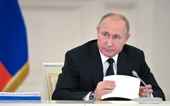 Заседание Госсовета РФ по вопросу модернизации дорожного движения