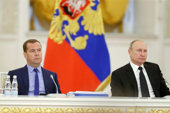 Заседание Госсовета РФ по вопросу модернизации дорожного движения