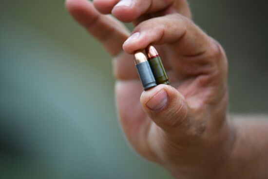 Демонстрация исторического и нового оружия на полигоне АО "ЦНИИточмаш"