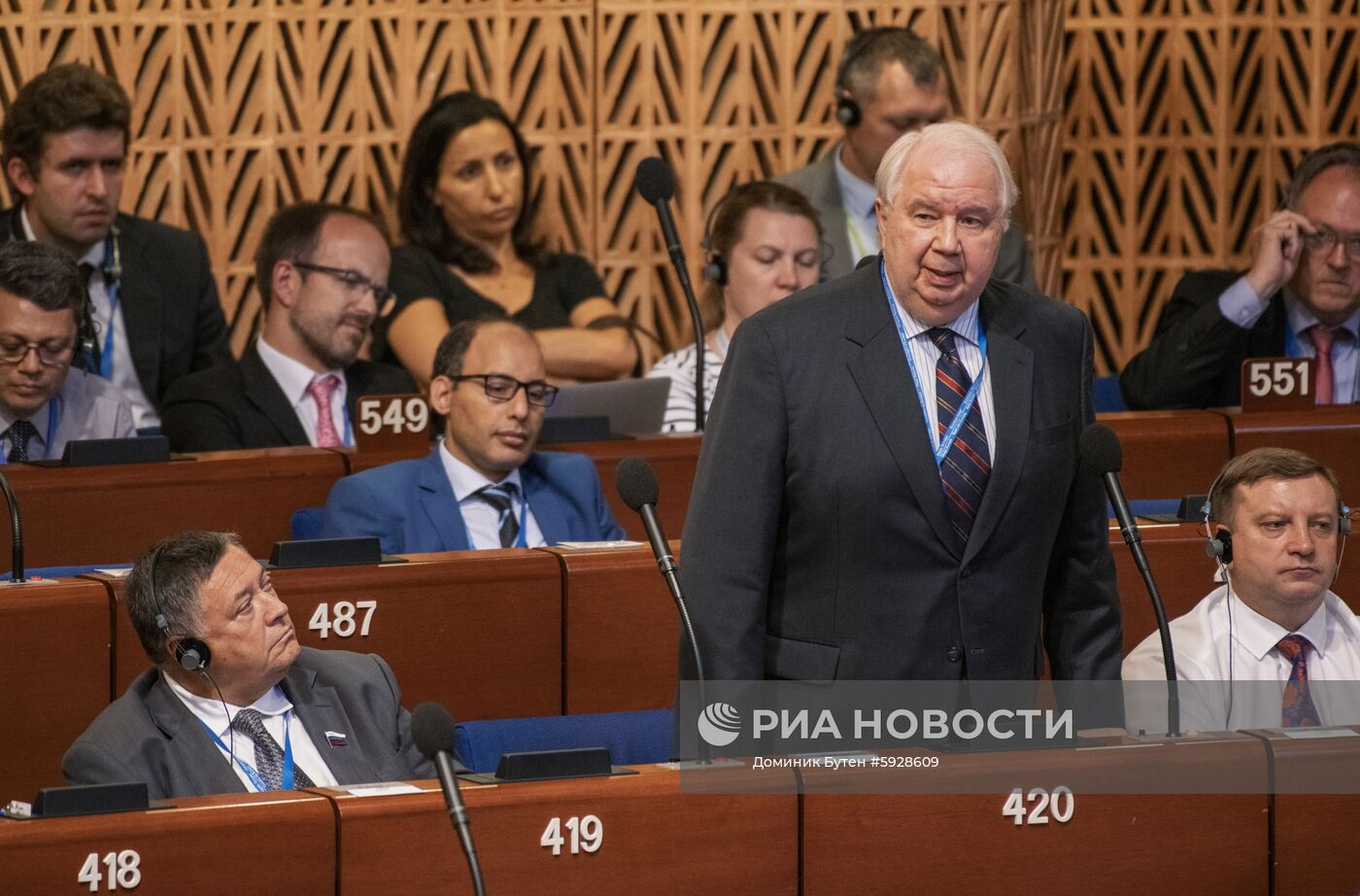 Заседание ПАСЕ