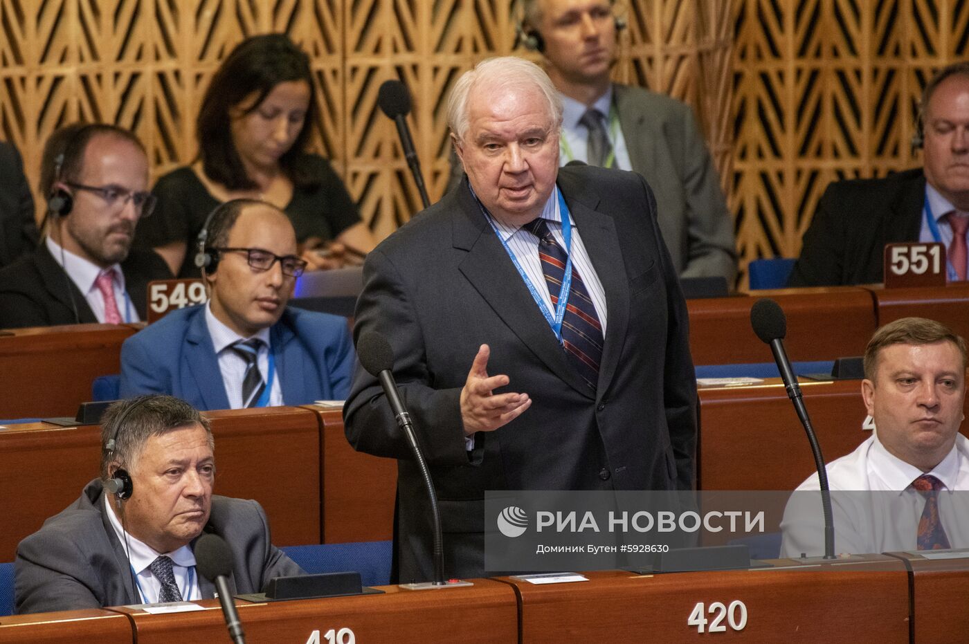 Заседание ПАСЕ