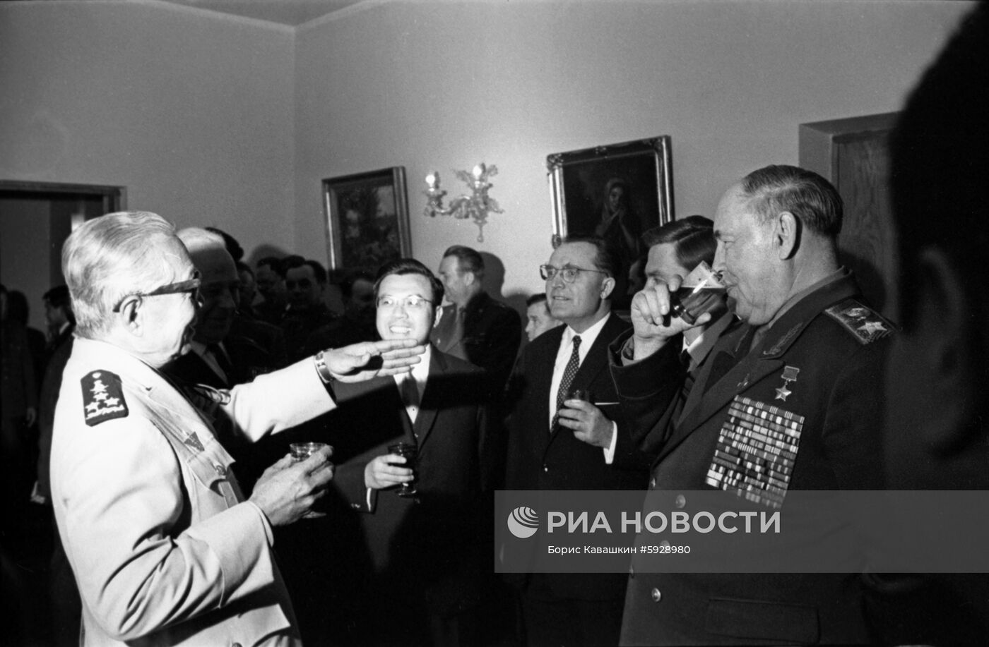 Визит военной делегации Королевства Камбоджи в СССР