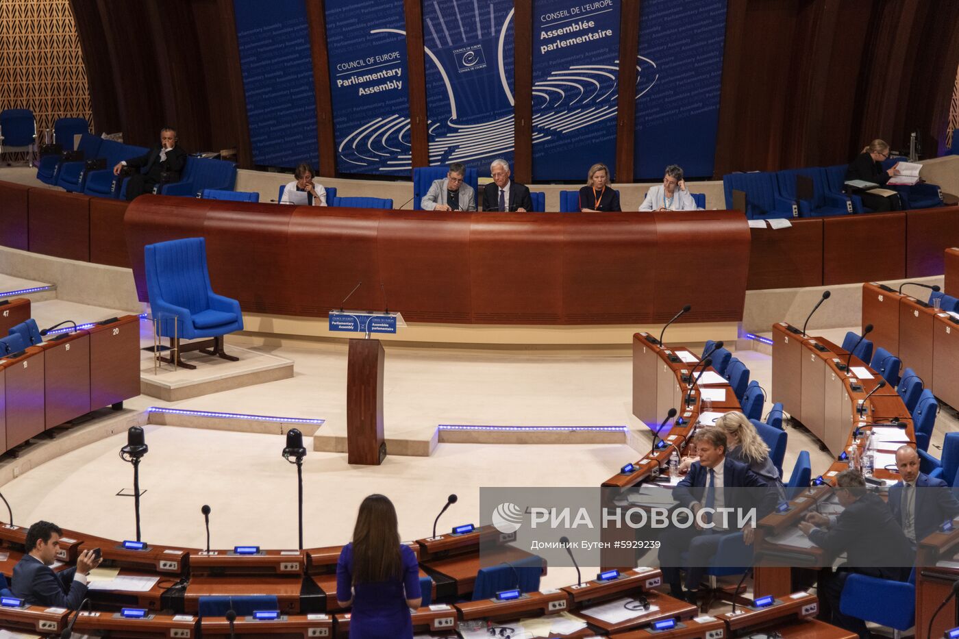 Заседание ПАСЕ