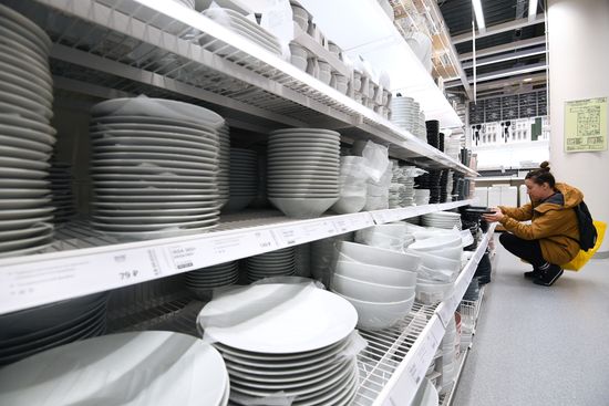 Открытие магазина IKEA в Москве