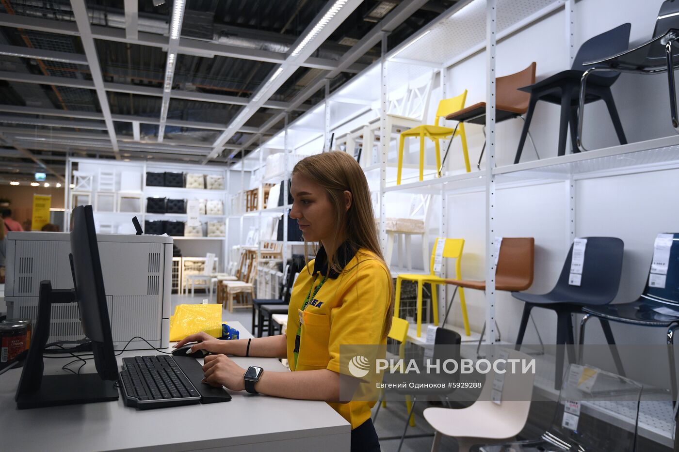 Открытие магазина IKEA в Москве