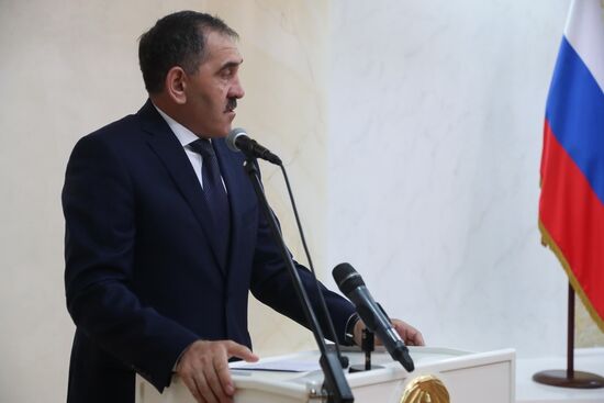 Врио главы Ингушетии Махмуд-Али Калиматов представлен властям региона